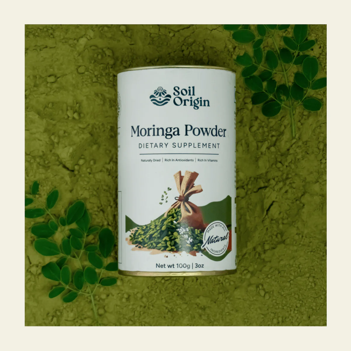 Moringa Powder | Superfood | Vitamin & Mineral-Rich | 100g - Image 6