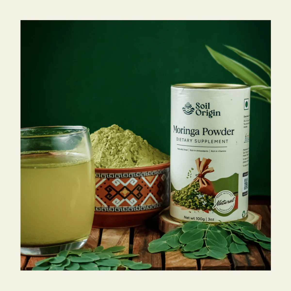 Moringa Powder | Superfood | Vitamin & Mineral-Rich | 100g - Image 7