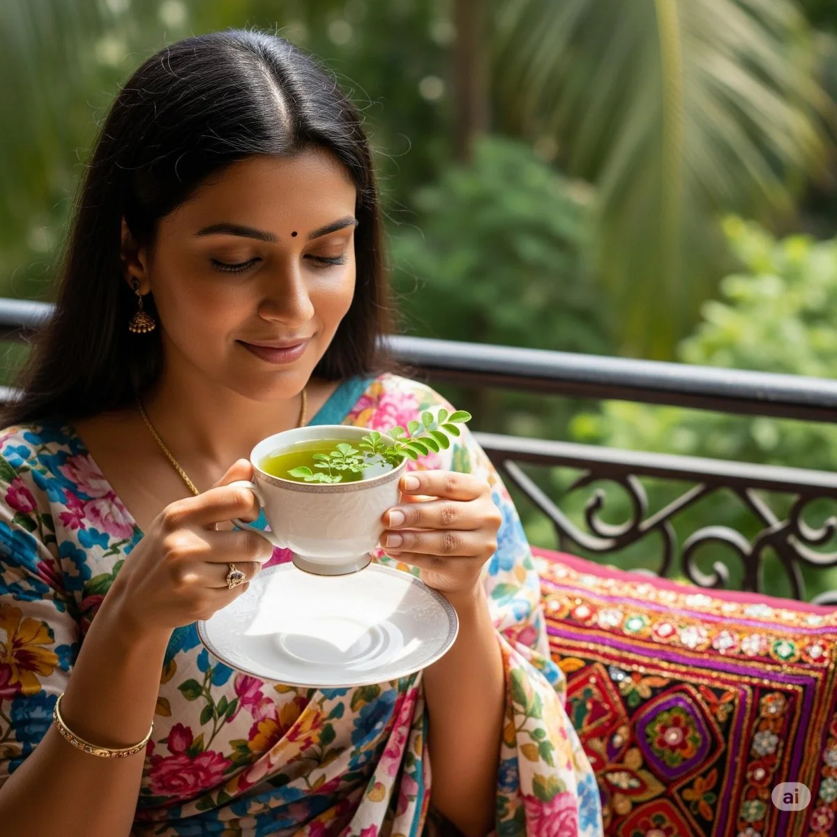 Organic Moringa Tea | Natural Detox & Immunity Booster Herbal Tea - Image 4