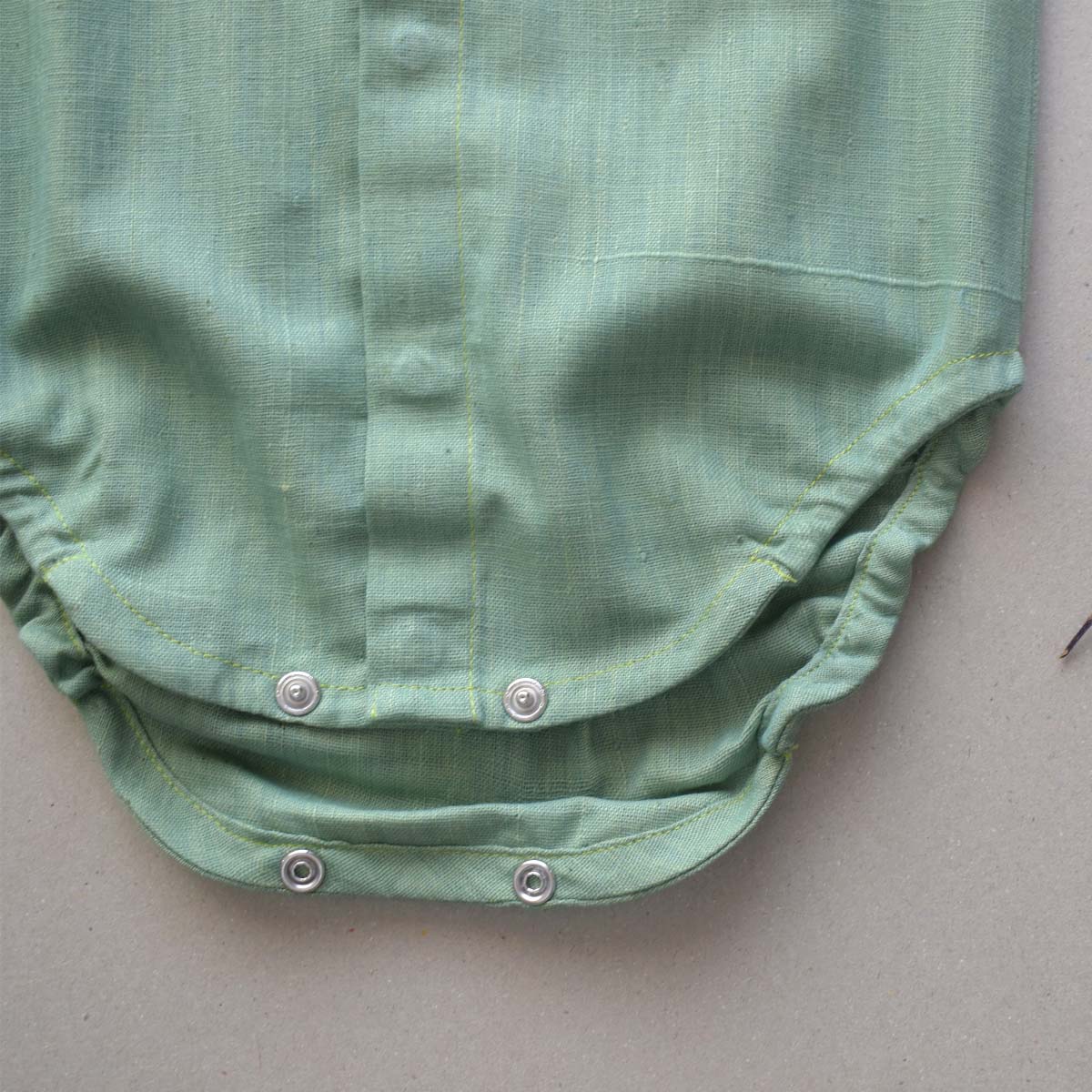 Moss Green Baby Onesie - Image 2