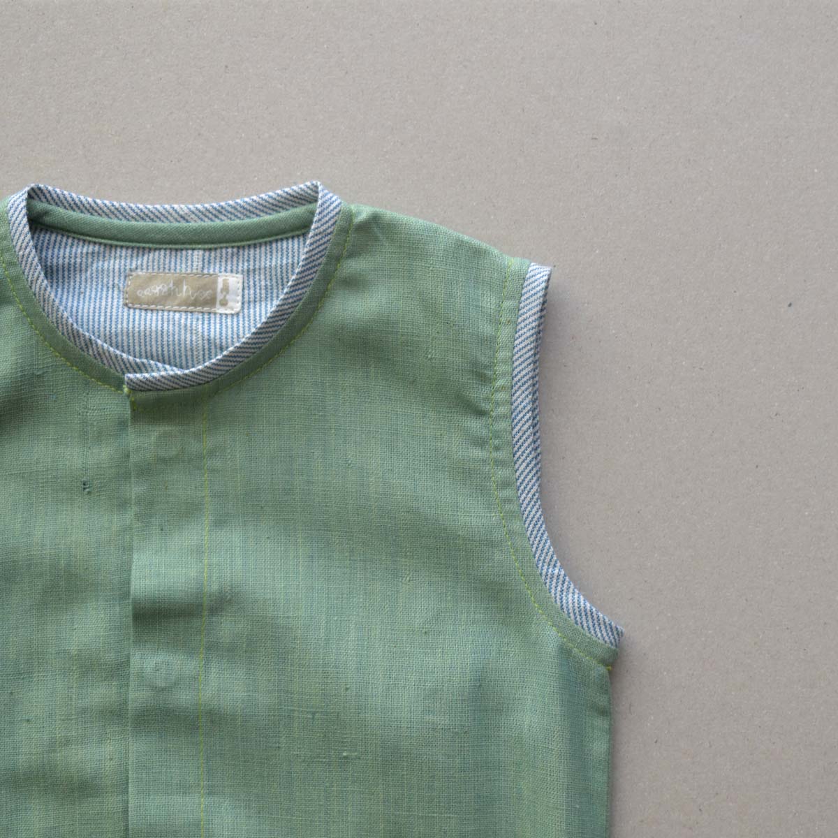 Moss Green Baby Onesie - Image 3