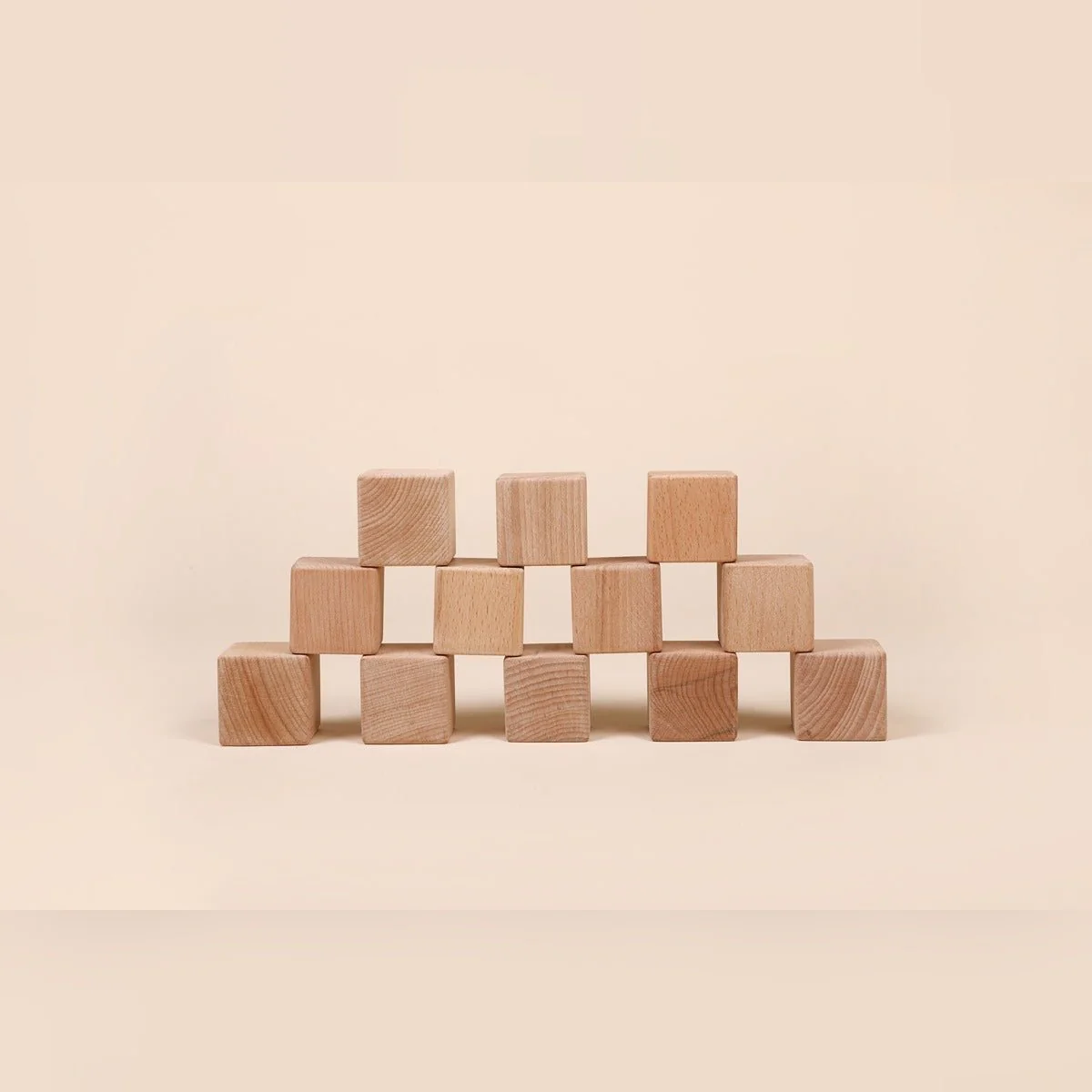 Natural Wooden Blocks for Toddlers – Set of 12 | Set of 24 - Image 3