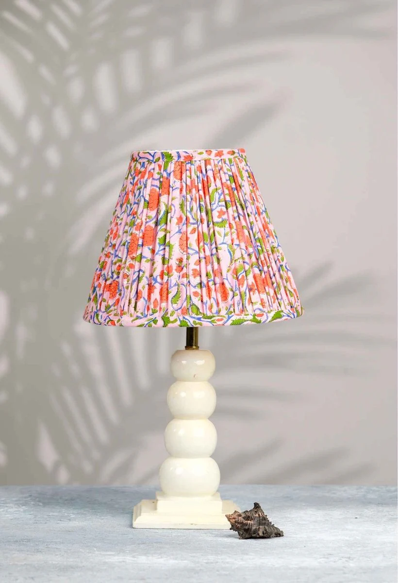 Multicolour Block Print Empire Lampshade - Image 5