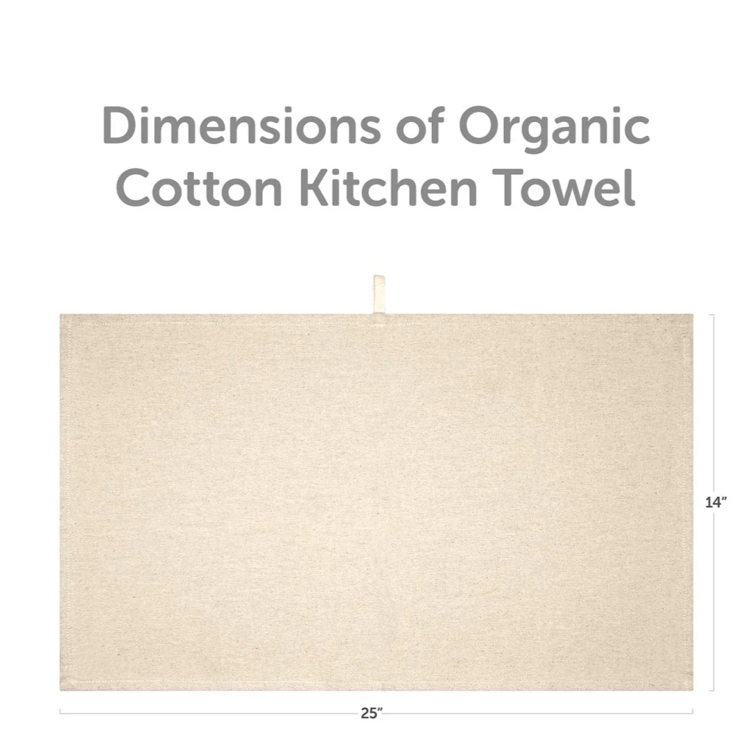 Multipurpose Organic Kitchen Cloth Towels - Set of 4 - Image 4