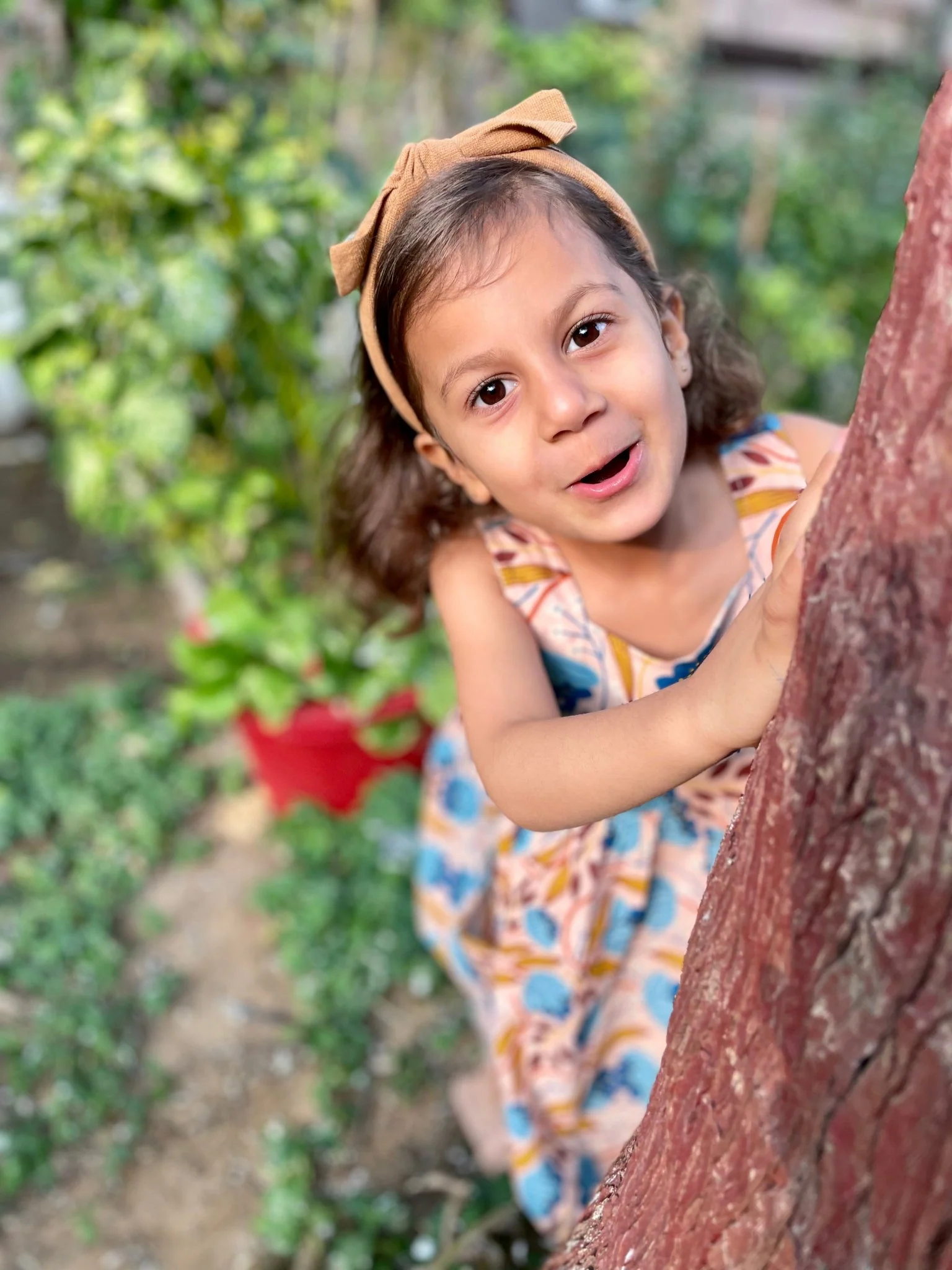Muniah Dress I Pink Floral Print Cotton Dress - Image 2
