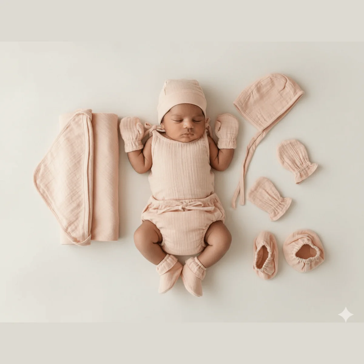 Muslin Baby Wear Set of 6 – Soft & Comfortable Infant Clothing