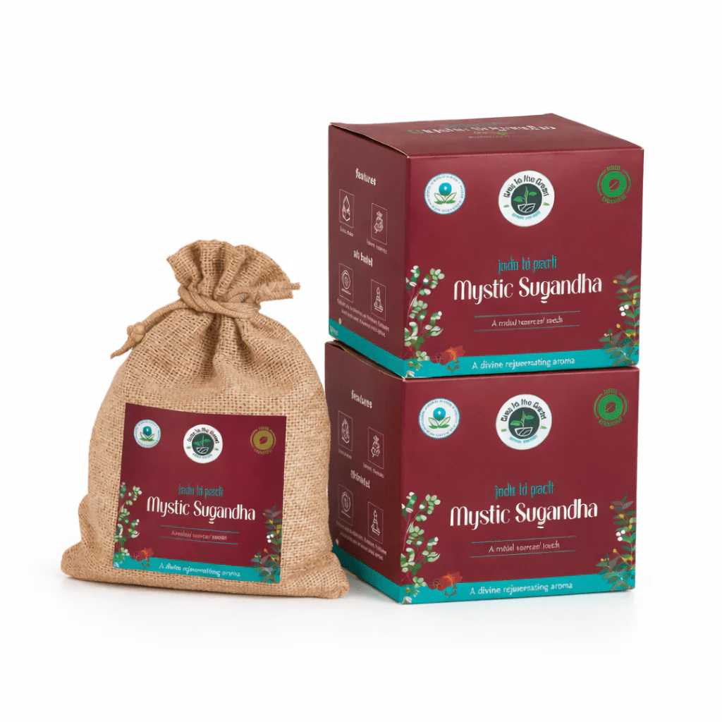 Mystic Sugandha Aroma Pouch (Pack of 2) | Divine Mystic Fragrance