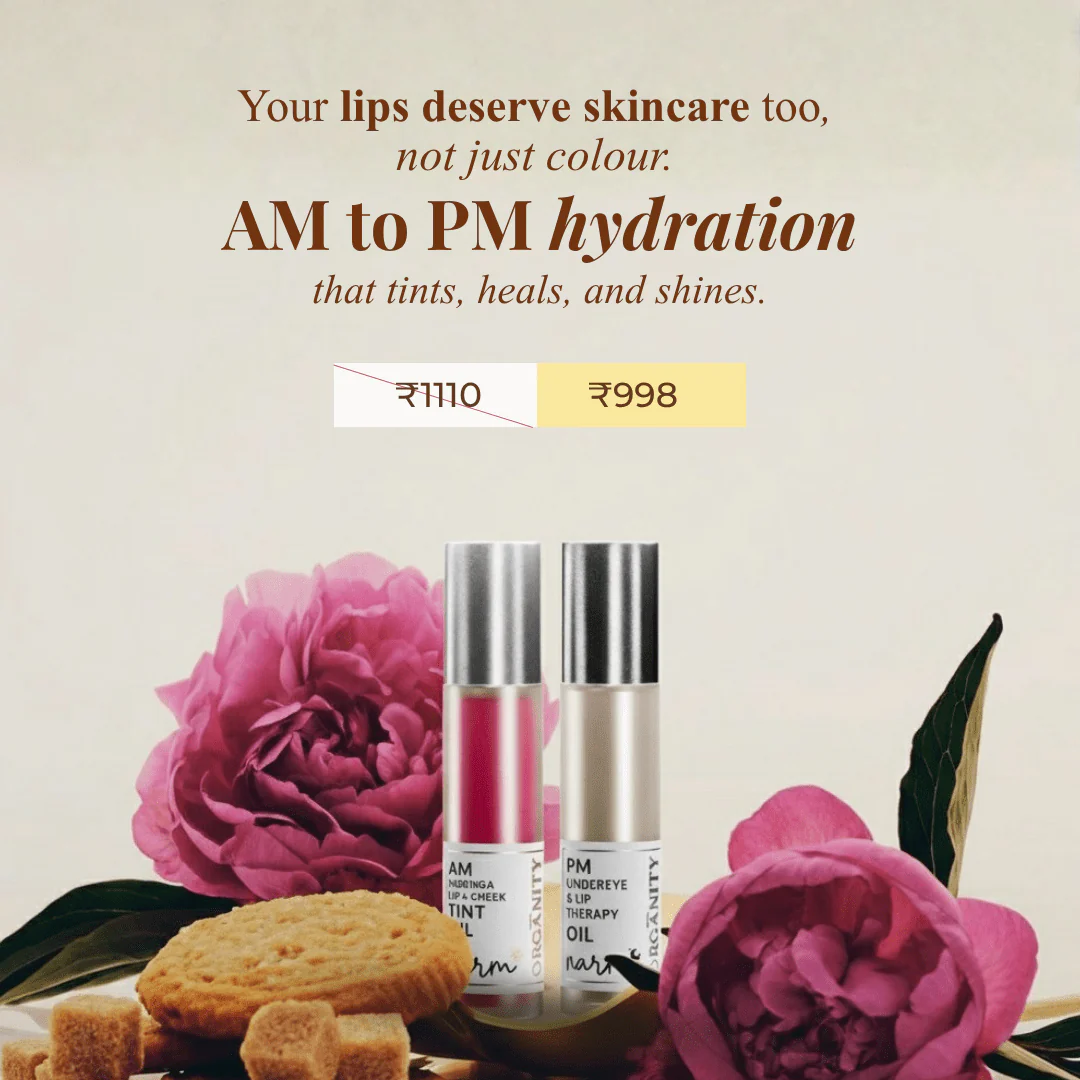 Narm Dusk & Dawn Lip Elixir – AM Tint & PM Lip Therapy Duo - Image 11