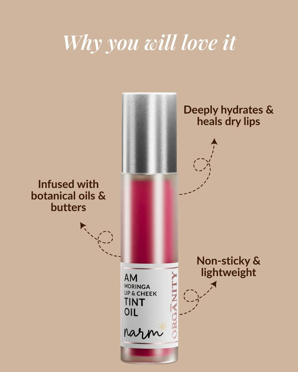 Narm Dusk & Dawn Lip Elixir – AM Tint & PM Lip Therapy Duo - Image 14