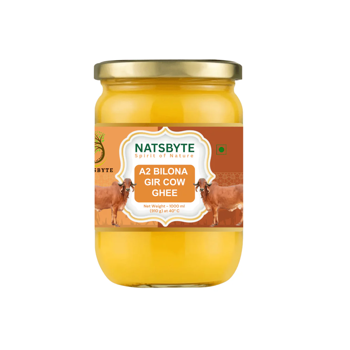 A2 Bilona Gir Cow Ghee 1 Ltr
