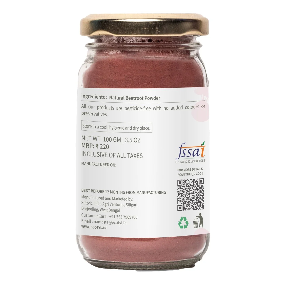 Beetroot Powder | Boosts Metabolism | Good For Skin | 100g - Image 6