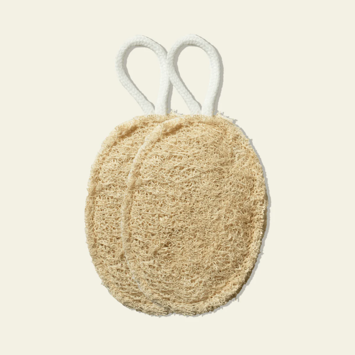 Natural Body Loofah | Exfoliating & Skin-Friendly | Pack of 2 - Image 2