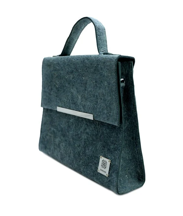 Natural City Chic Bag | Made of coconut leather - Image 11