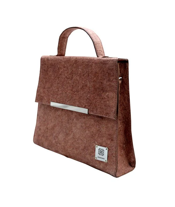 Natural City Chic Bag | Made of coconut leather - Image 9