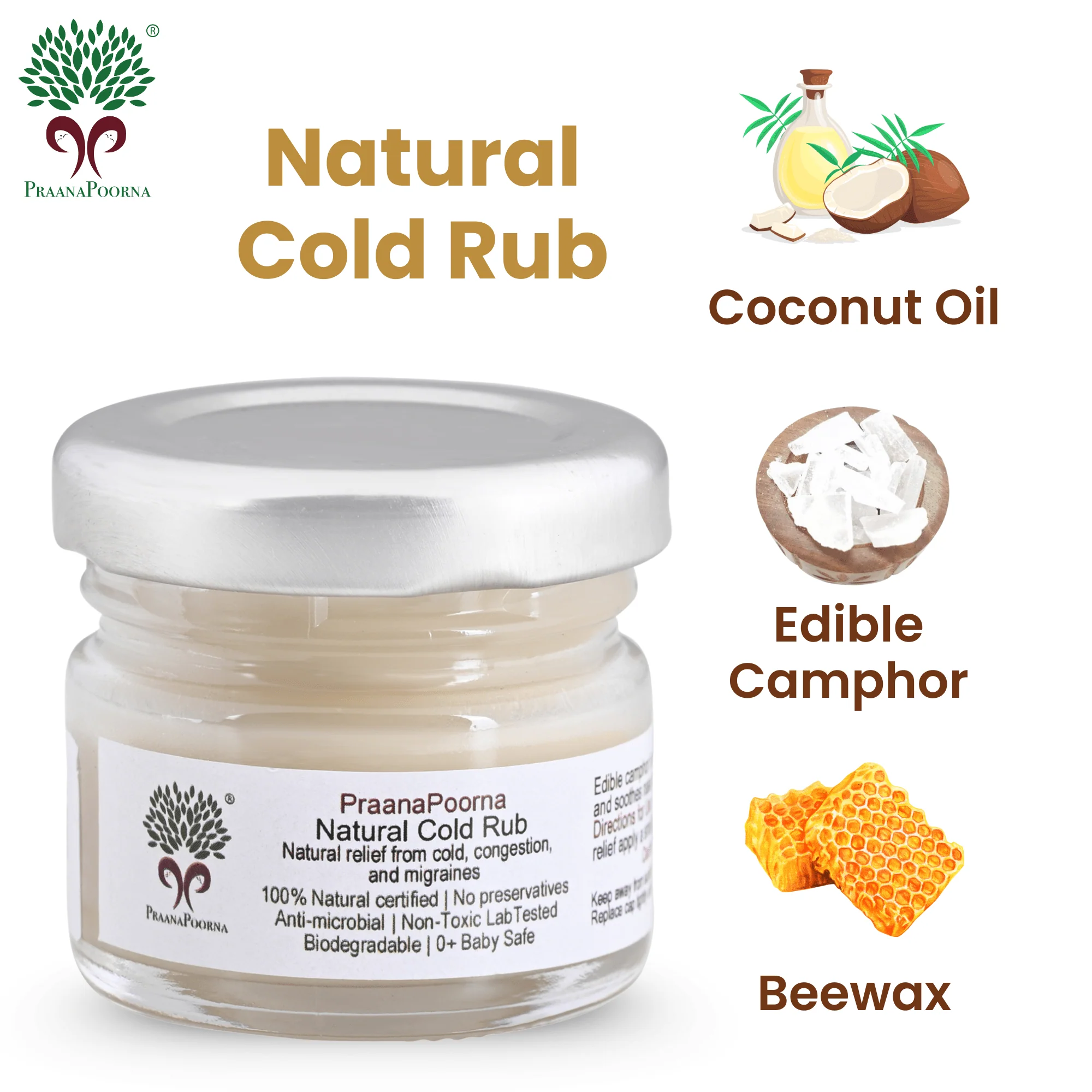 Natural Cold Rub-25g - Image 2
