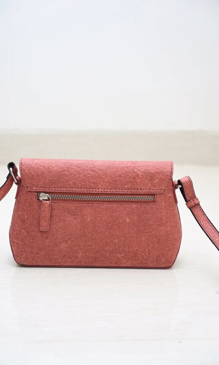Natural Cross-Body Bag | Made of coconut leather - Image 5