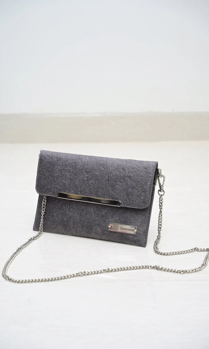 Natural Envelope Sling | Made with coconut leather - Image 3