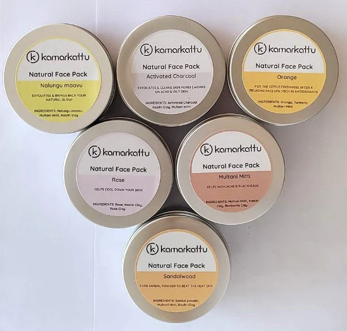 Natural face pack/ scrub : 90 g - Image 13
