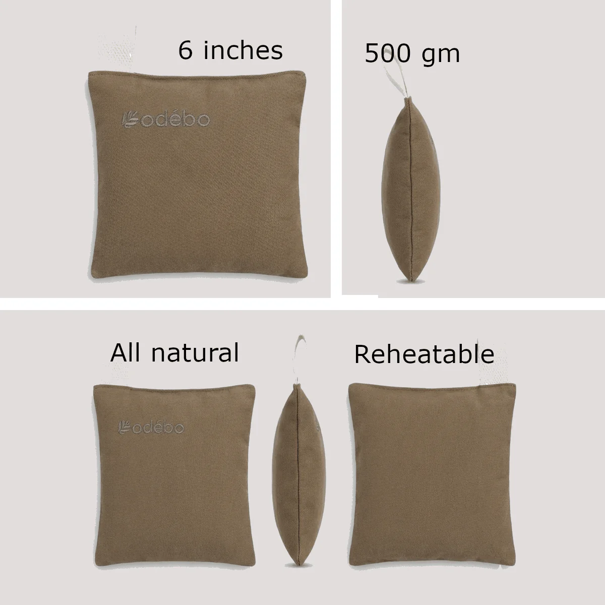 Natural Reusable Heat Bag | Eco Friendly Pain Relief Therapy - Image 2
