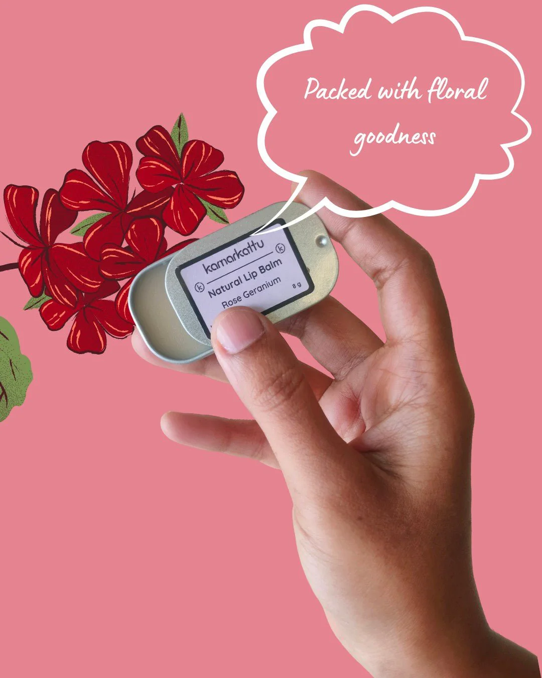 Natural Lip Balm : 10g - Image 6