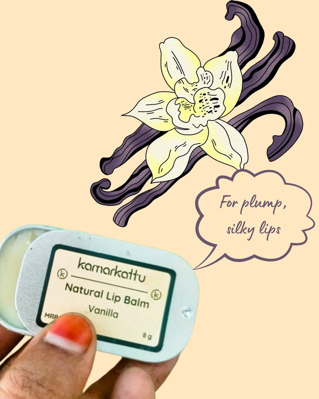 Natural Lip Balm : 10g - Image 8