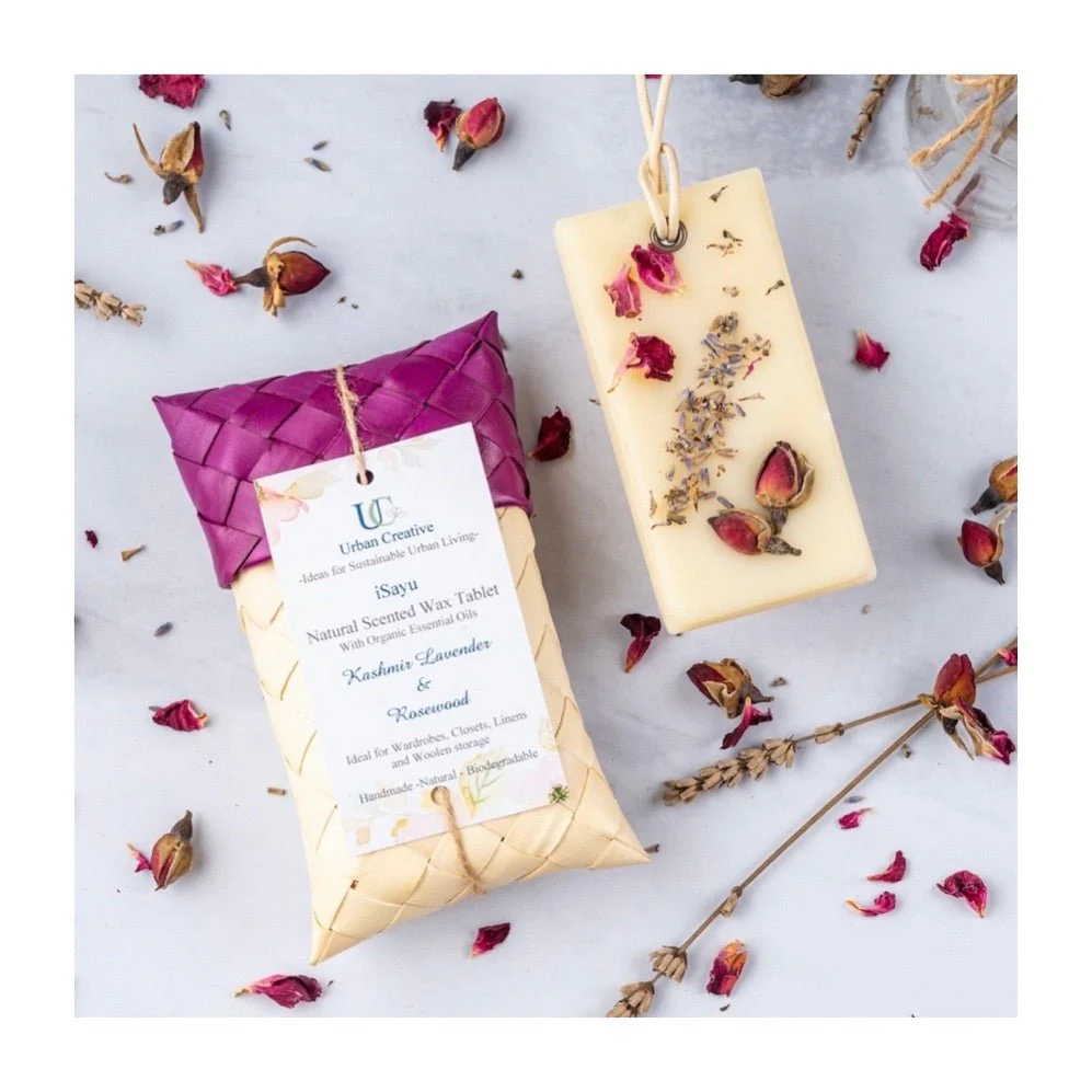 Natural Scented Wax Tablets -Kashmir Lavender & Rosewood - Image 2