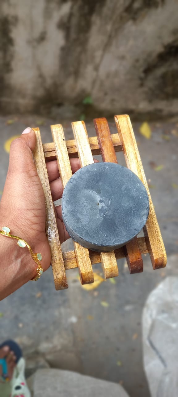 Natural Shampoo Bar - For Oily scalp : 100 g - Pack of 2 - Image 2