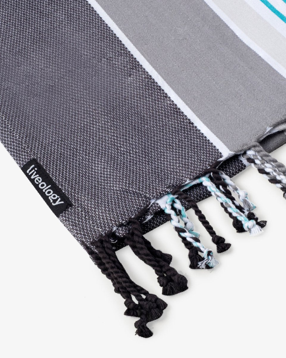 Bamboo & Cotton Blend Woven Bath Towel | Nautica - Image 3