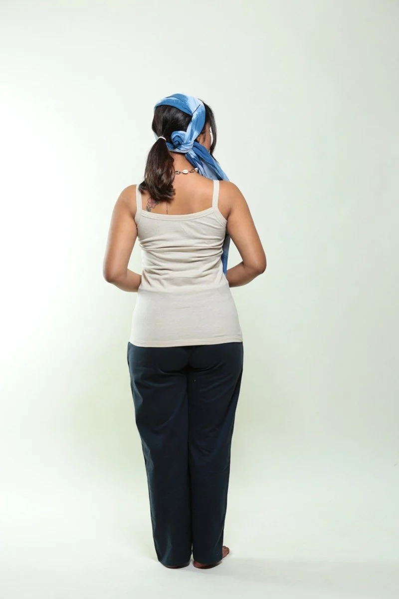 Navy 100% Organic Cotton Pajamas - Image 5