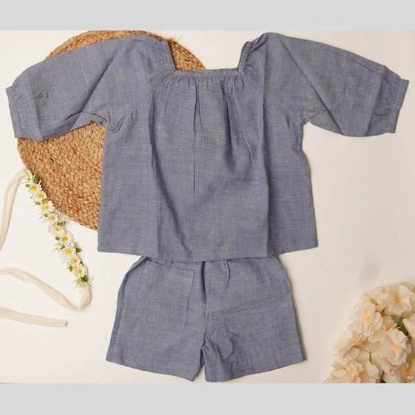Neelpari Co-ord Set Girls