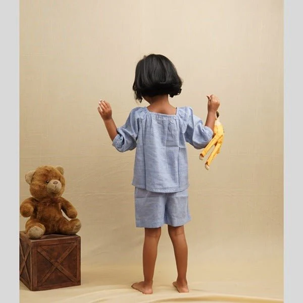 Neelpari Co-ord Set Girls - Image 3
