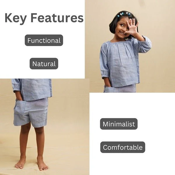 Neelpari Co-ord Set Girls - Image 5