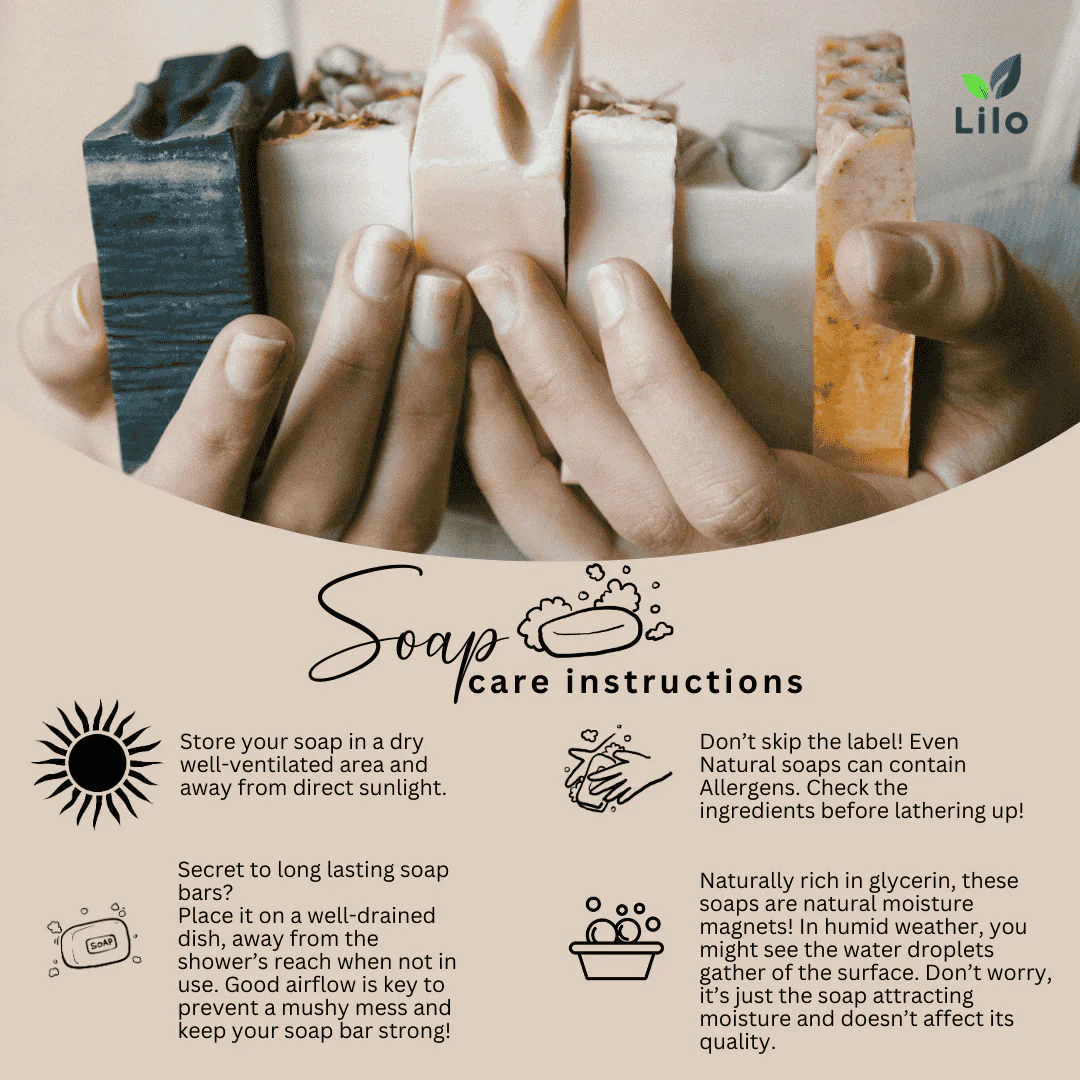 Neem Bar Soap for All Skin Types with Neem Oil & Charcoal - Image 5