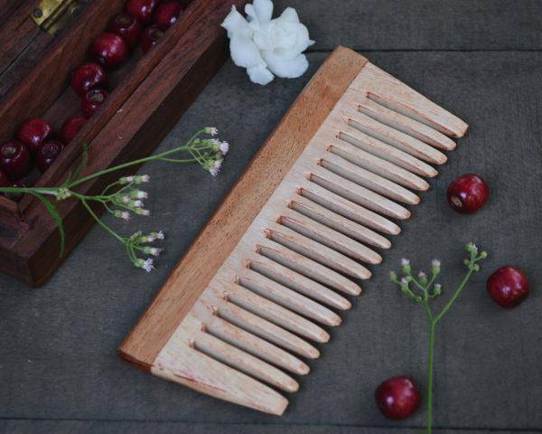 Neem Comb - Pack of 2 - Small & Large - Image 3