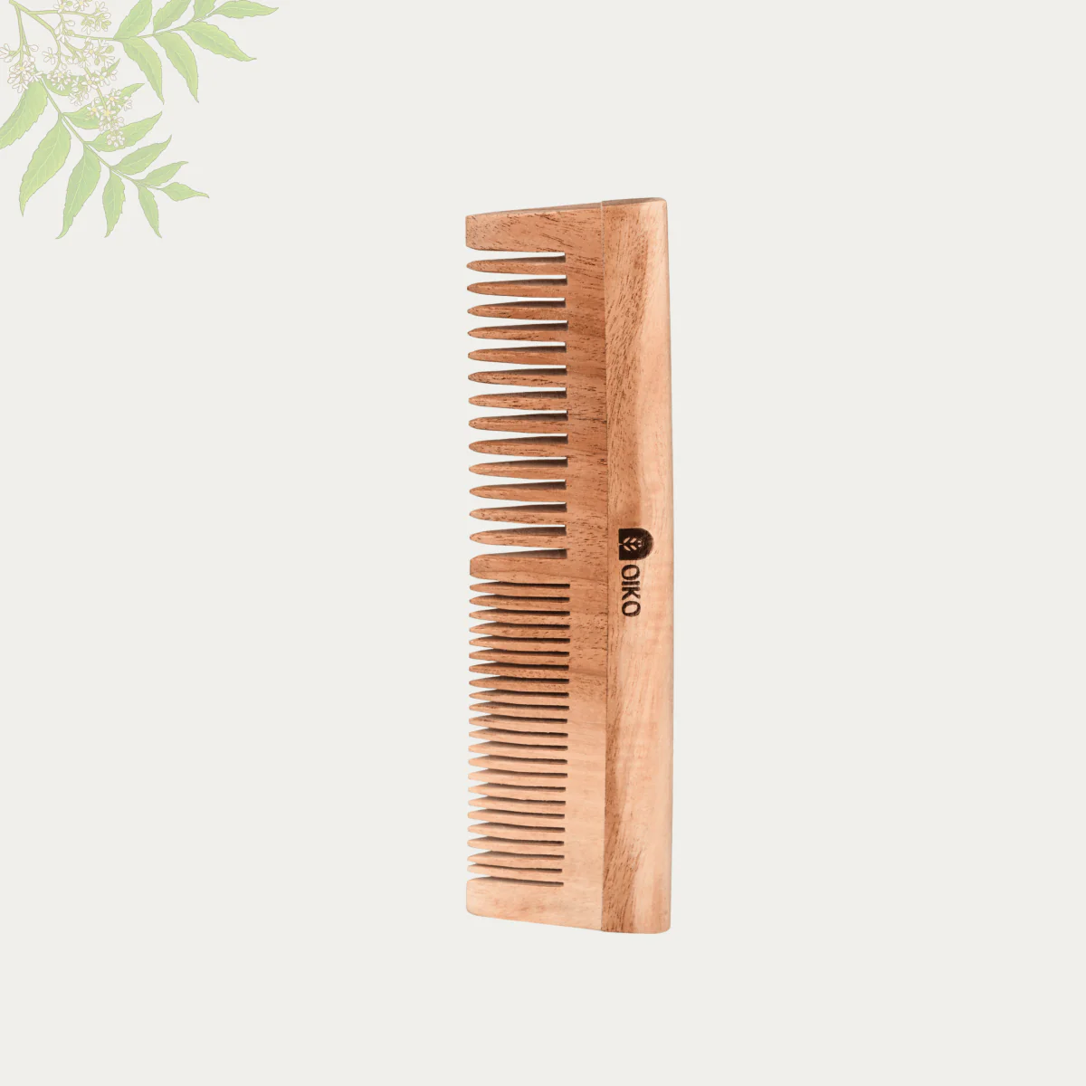 Neem Wood Hair Comb Combo Pack – Handle & Dual-Sided - Image 6