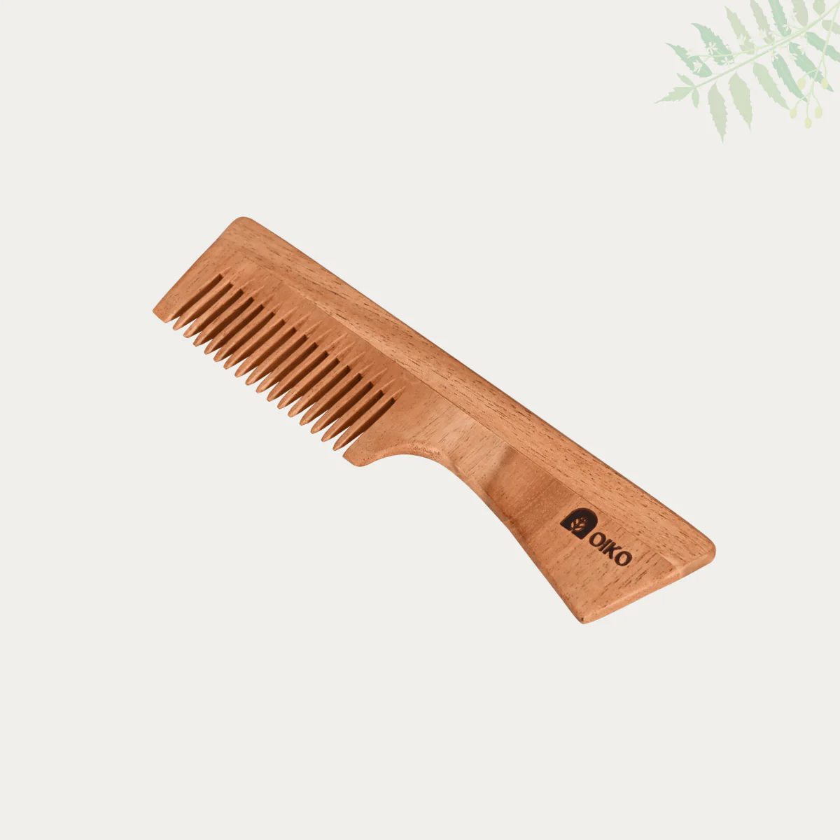 Neem Wood Hair Comb Combo Pack – Handle & Dual-Sided - Image 7