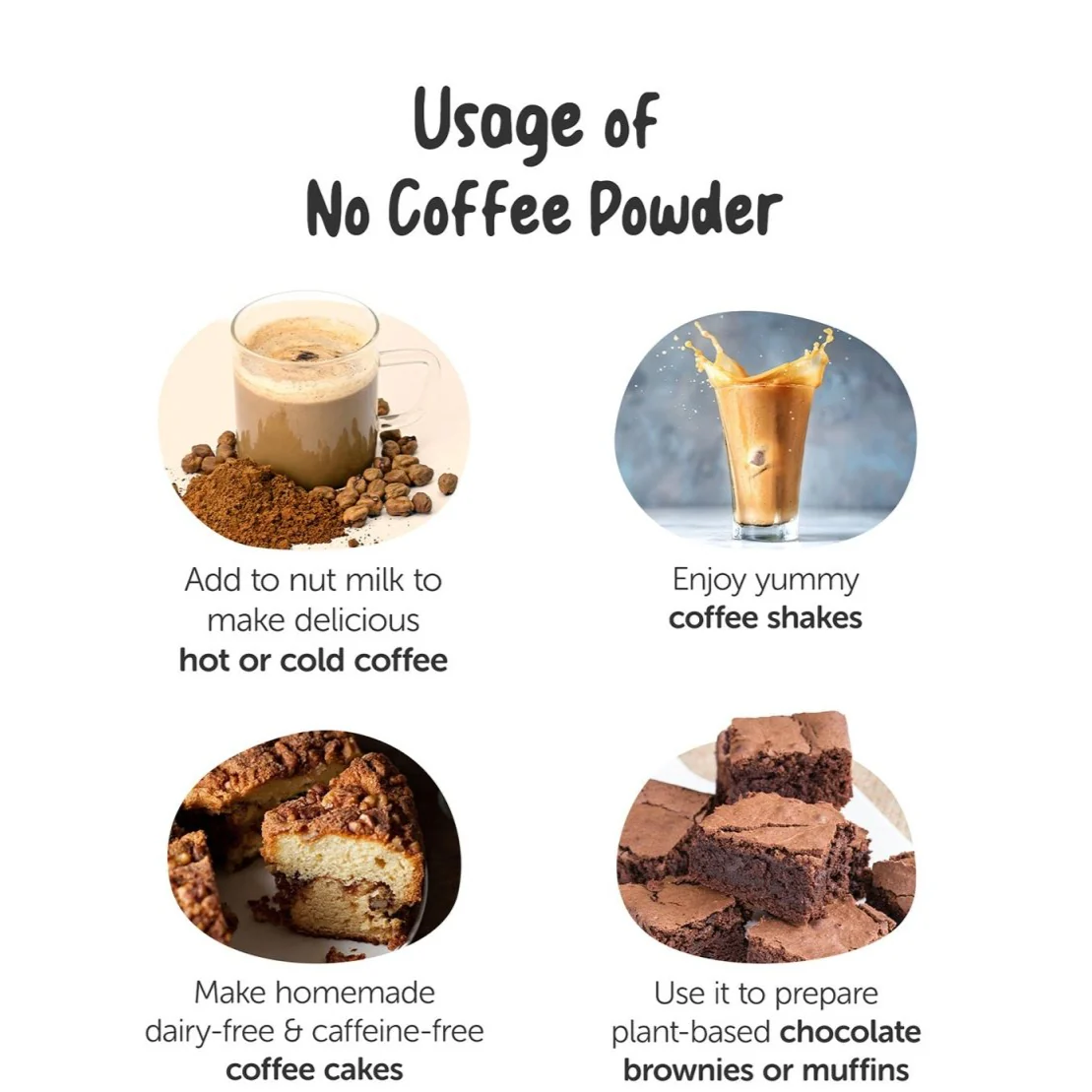 No Coffee Fine Powder 100g - Caffeine & dairy Free - Image 2