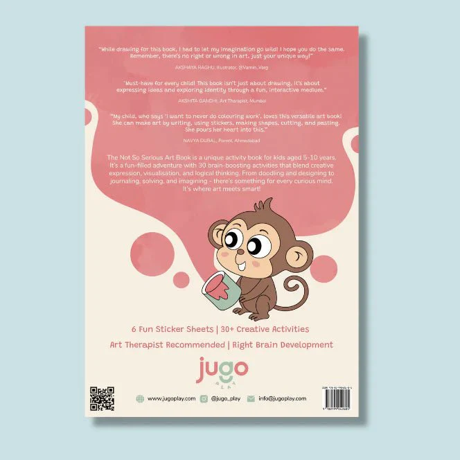 Not So Serious Art Book | Creative Sketch & Doodle Book - Image 5