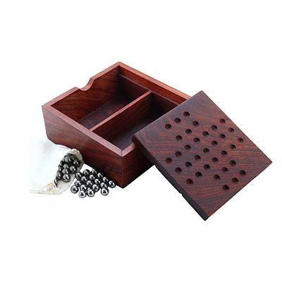 Noughts and Crosses Tic Tac Toe Solitaire 2-in-1 Travel Board Game - Image 5