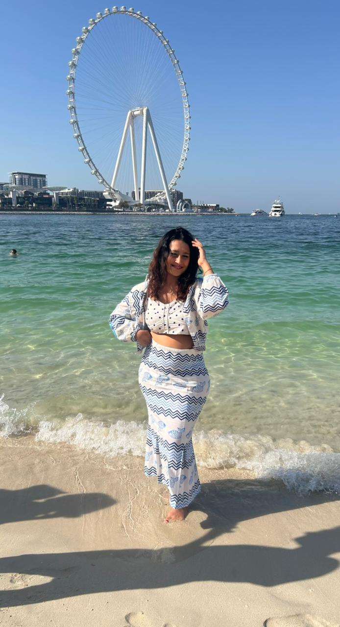 Ocean Driftwave Co-ord Set For Women | Breezy Two-Piece Outfit
