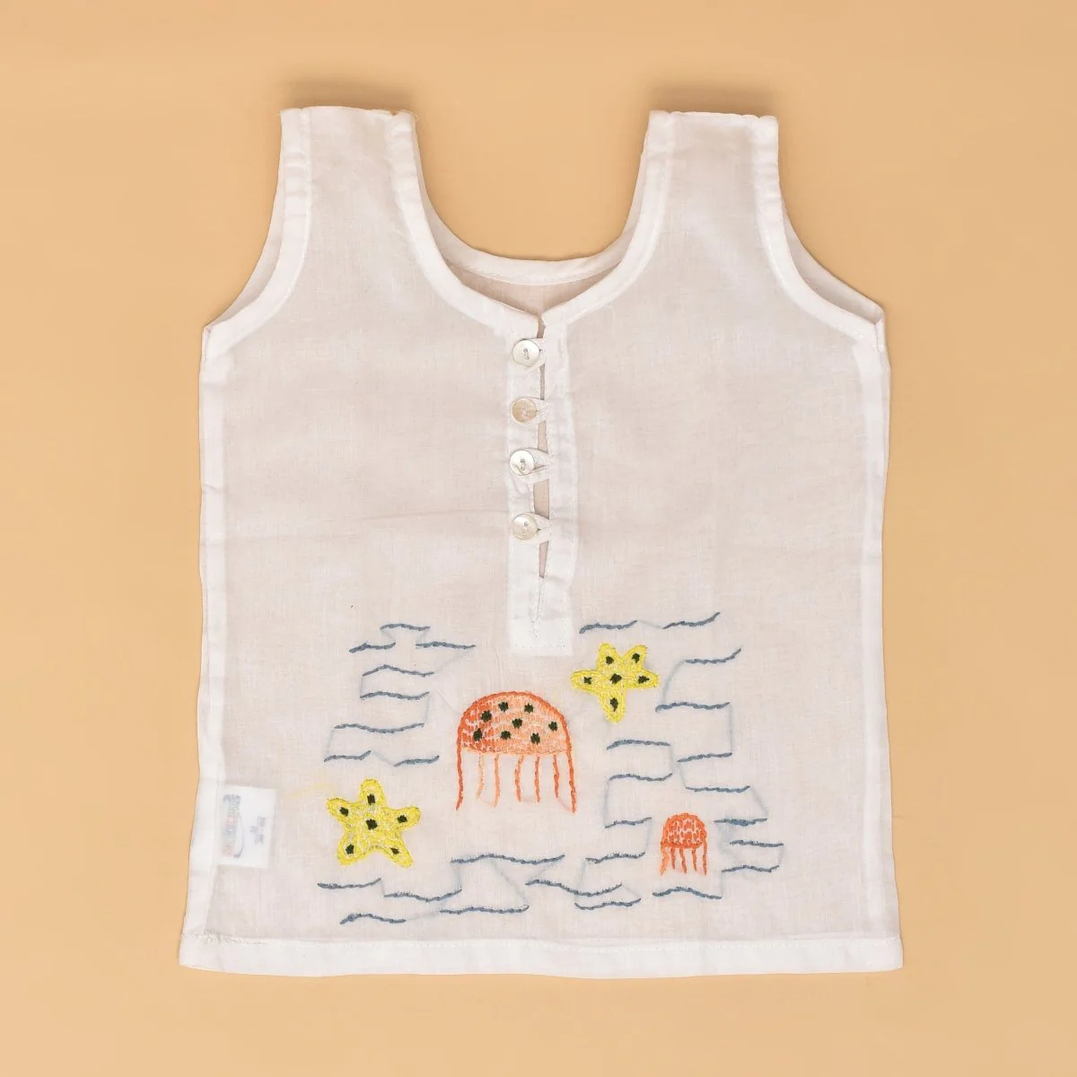 Pure Mulmul Baby Jabla Set of 2 - Image 11