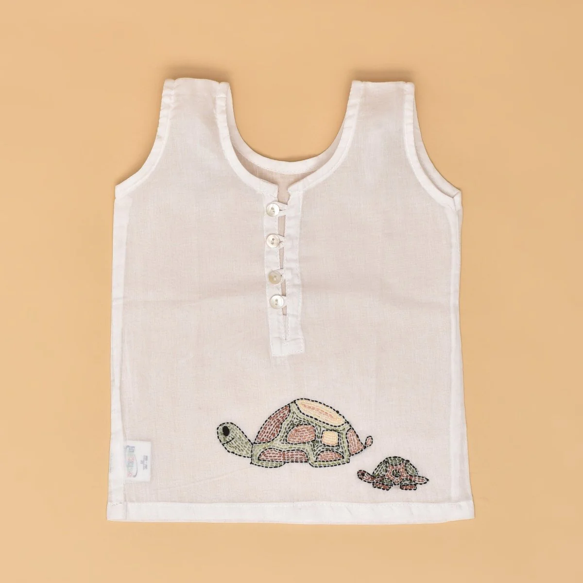 Pure Mulmul Baby Jabla Set of 2 - Image 4