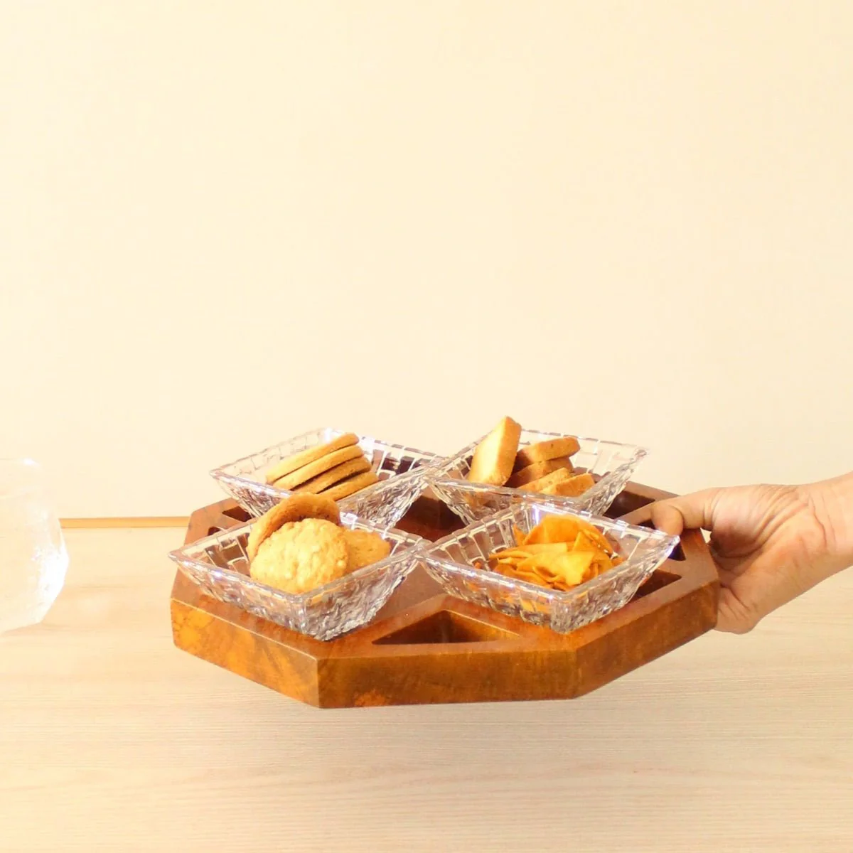 Octagonal Wooden Platter 2.0 - Image 3