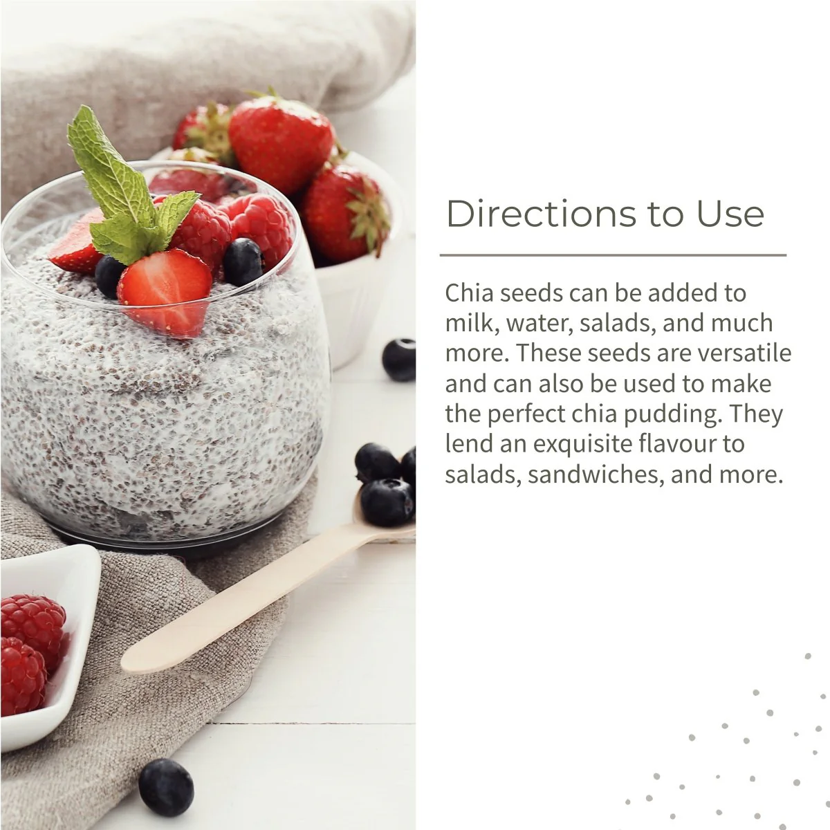 Chia Seeds | Raw | Rich in Antioxidants & Fibre | 250g - Image 4