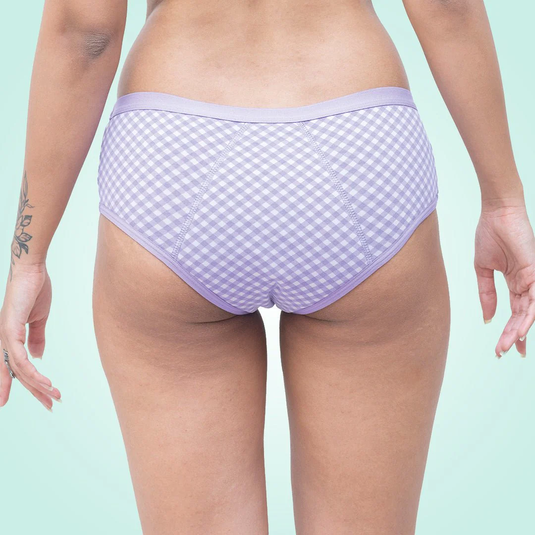 Organic Cotton Discharge Underwear- Hipster - Image 8