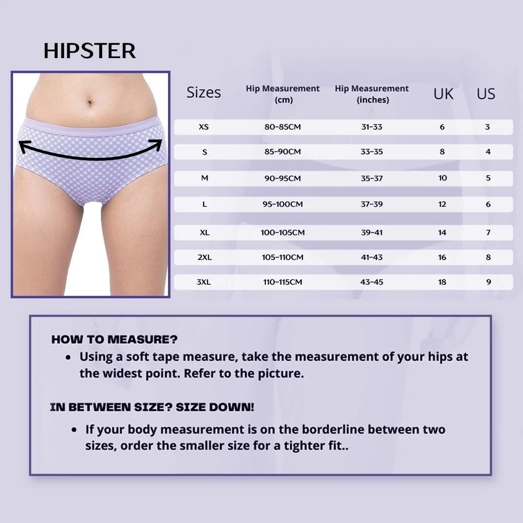 Organic Cotton Full Coverage Everyday Hipster Undies- Set of 2 - Image 9