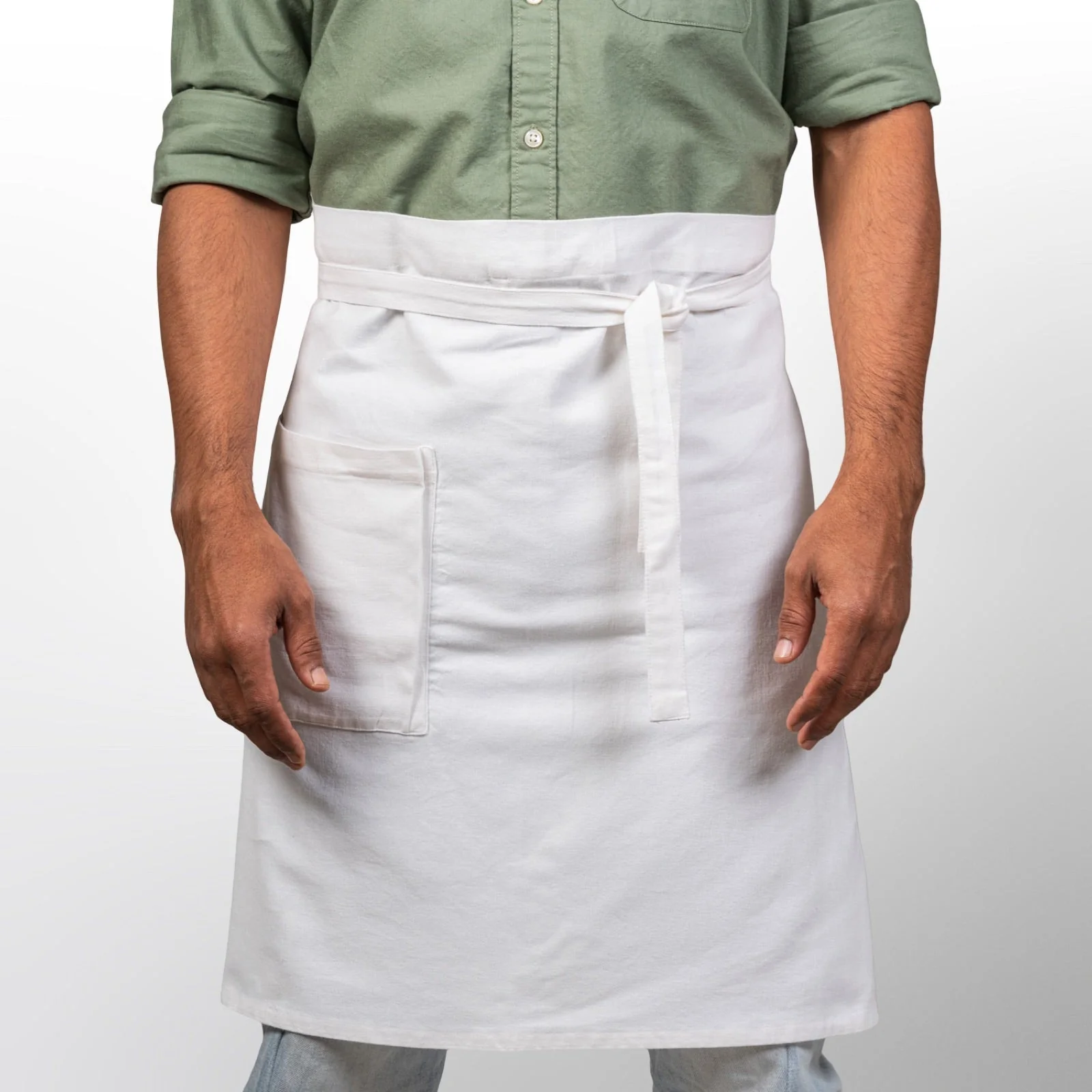 Organic Cotton Half Apron - Image 10