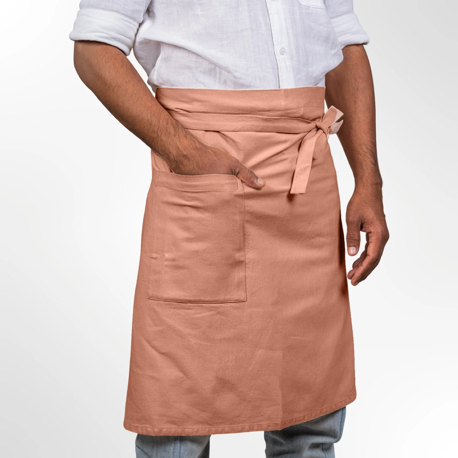 Organic Cotton Half Apron - Image 7