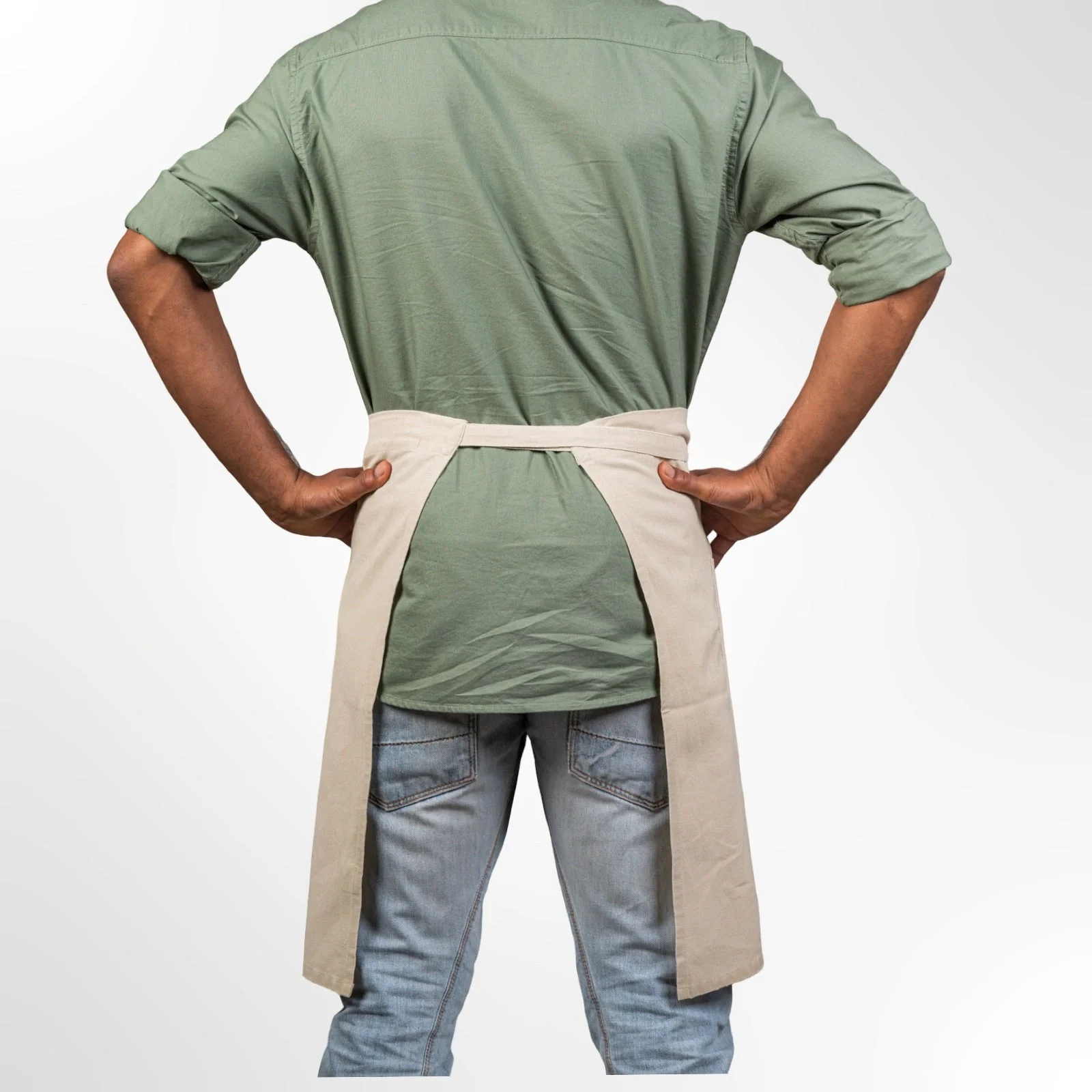 Organic Cotton Half Apron - Image 9