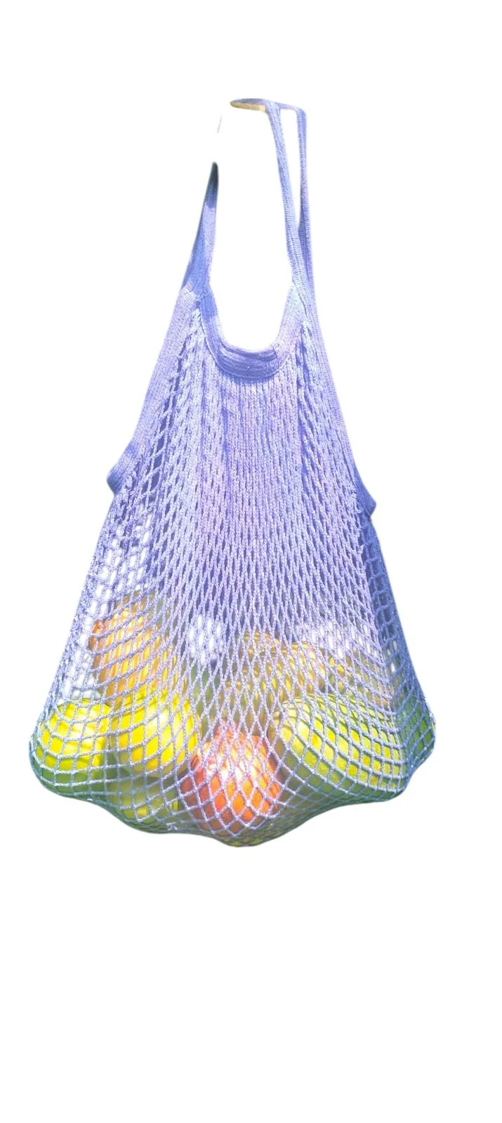 Organic Cotton Mesh Shopping Bags – Funky Colors (Pack of 2) - Image 10